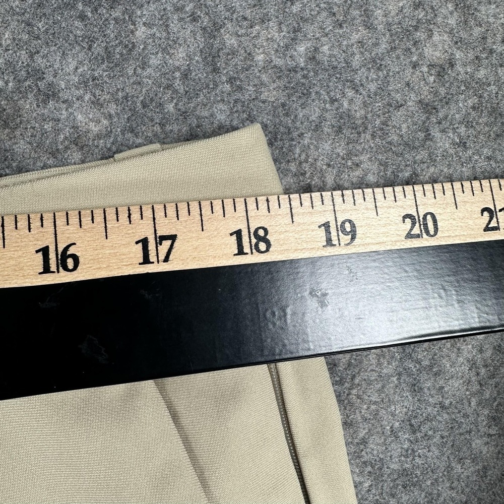 Lululemon ABC Pants Mens 36x29 Beige Regular Fit Microfiber Chino - Picture 4 of 12